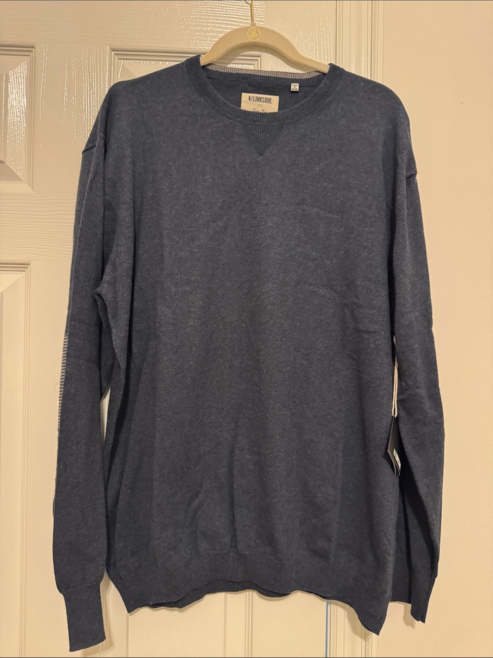 NWT Linksoul Men’s Crewneck Sweater - Blue